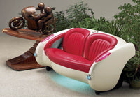 Corbin 1957 Corvette Styled Couch - Custom Painted Loveseat