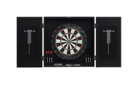 Vienna Dartboard Cabinet - Black