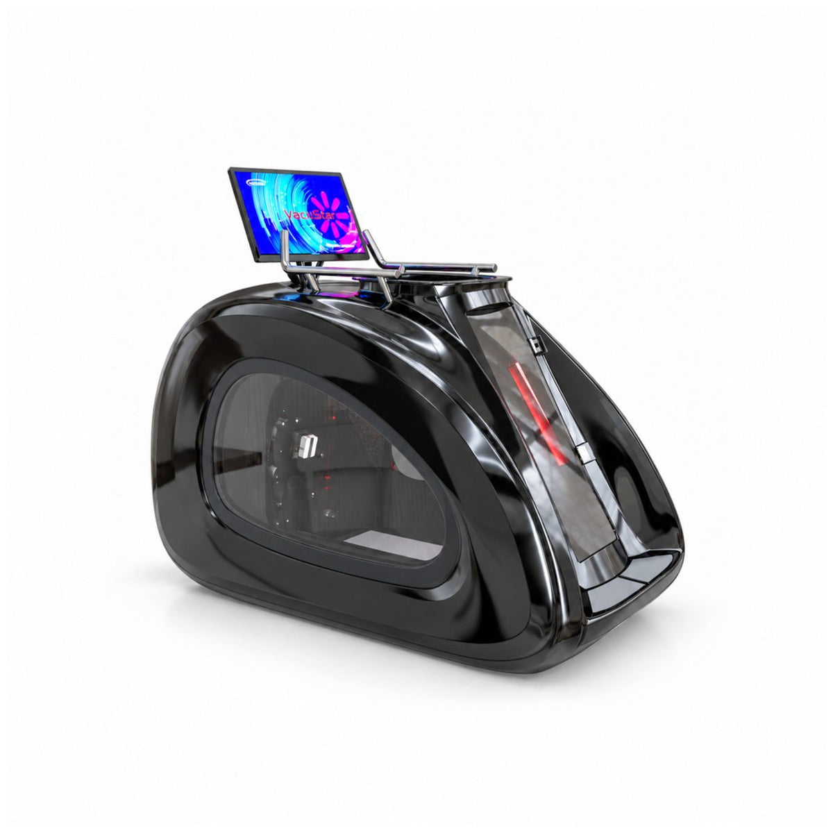 VacuStar Dream treadmill - featured side with screen gallery view