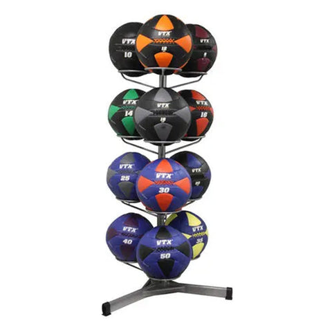 Image of 8lb to 50lb Wall Ball Set w/ Rack by Troy Barbell