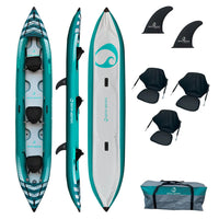 Spinera Hybris 155 1-3 Person Inflatable Kayak [15.6 ft x 35.5 in]