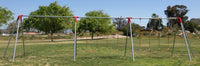 10 ft Commercial Swing Set 8 Swings 4 Bays Heavy Duty Jensen