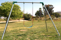 8 ft Residential Swing Set - 1 Swing 1 Bay (S81)