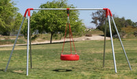 6 ft Commercial Tire Swing 1 Bay Heavy Duty