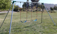 10 ft Residential Swing Set - 2 Swing 1 Bay (S102)