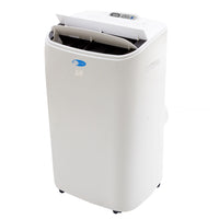 Whynter ARC-147WFH portable air conditioner with heat - left side view