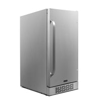 Whynter BOR-326FS left angle view of 15-inch built-in beverage refrigerator