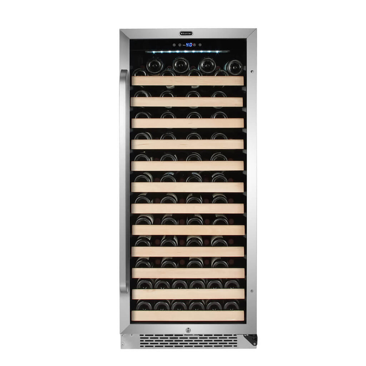 Whynter BWR-1002SD 100-Bottle Built-In Wine Refrigerator - Front View