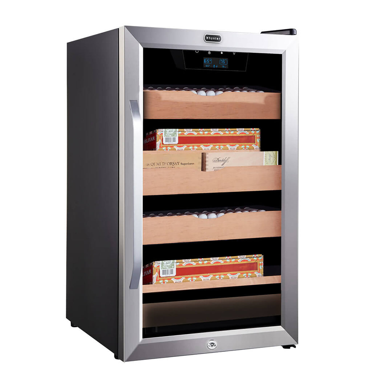Whynter CHC-421HC Cigar Humidor - Right Side View