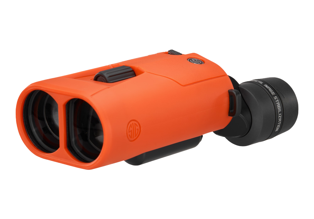 SIG SAUER ZULU6 HDX Stabilized Marine Binocular 16x42mm in Orange - Hero Left View