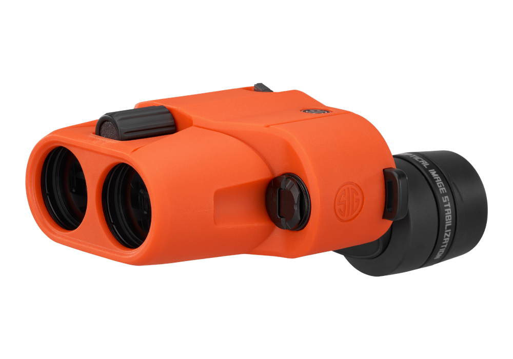 SIG SAUER ZULU6 HDX Marine Binocular 10x30mm in Orange - Hero Left View