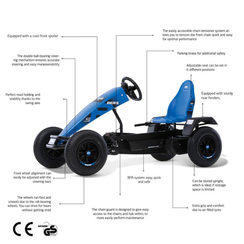 Image of (Preorder) Berg XXL B. Super E-BFR Pedal Kart