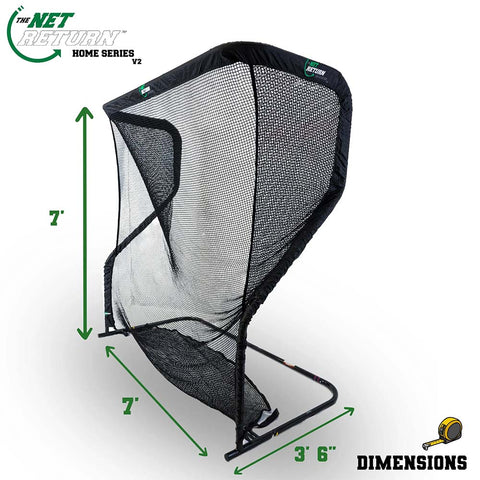 Image of Home Series V2 7ft x 7ft Golf Net by The Net Return