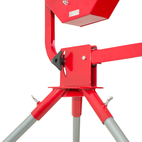 Image of Heater Deuce 95mph Two Wheel Fastball & Curveball Baseball Pitching Machine with Automatic Ball Feeder