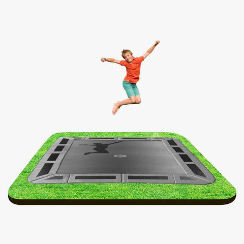 Image of Rectangular 11ft x 8ft In-Ground Trampoline by Capital Play