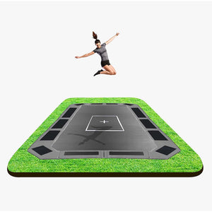 Rectangular 17ft x 10ft In-Ground Trampoline by Capital Play