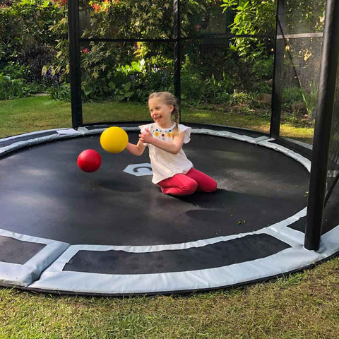 Image of Round 10ft In-Ground Trampoline by Capital Play