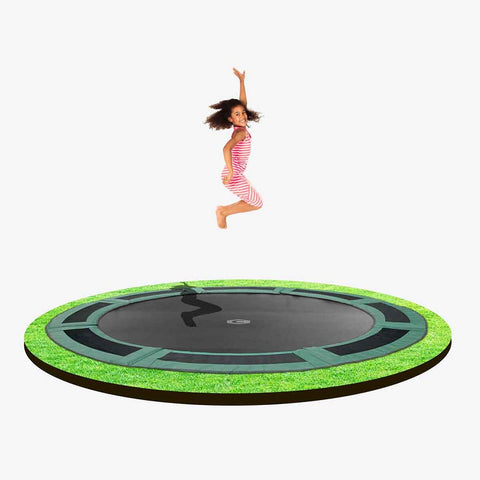 Image of Round 12ft In-Ground Trampoline by Capital Play