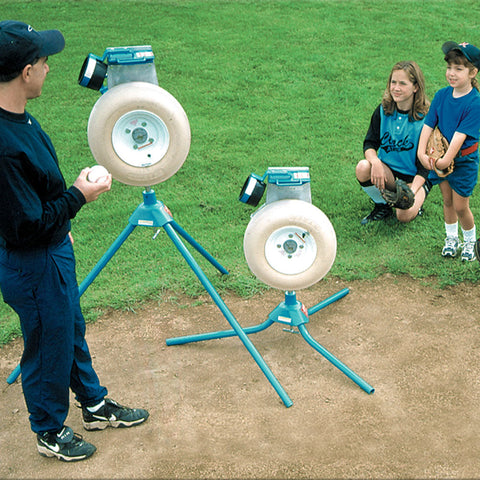 Image of JUGS MVP Combo Baseball and Softball Pitching Machine