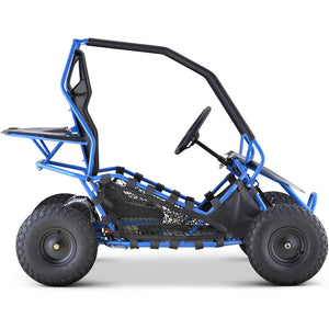 MotoTec Maverick Kids Electric 36v 1000w Go Kart Blue