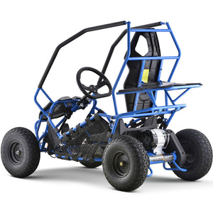 (Preorder) MotoTec Maverick Kids Electric 36v 1000w Go Kart Blue