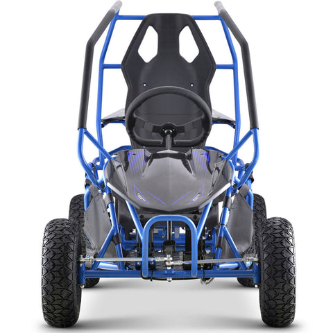 Image of MotoTec Maverick Kids Electric 36v 1000w Go Kart Blue