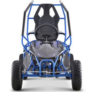 (Preorder) MotoTec Maverick Kids Electric 36v 1000w Go Kart Blue