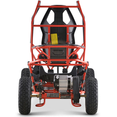 Image of (Preorder) MotoTec Maverick Kids Electric 36v 1000w Go Kart Red