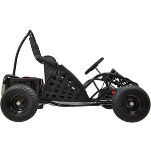MotoTec Off Road Kids Electric 48v 1000w Go Kart Black