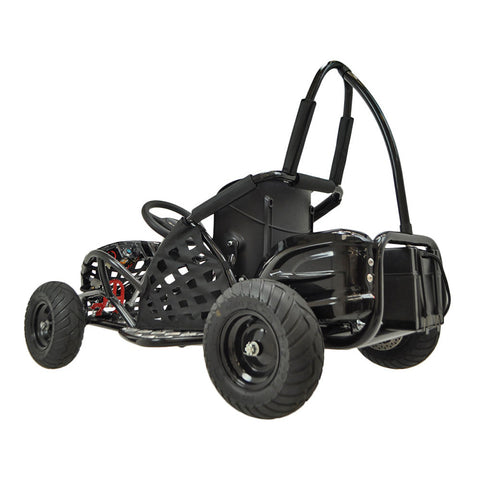 Image of MotoTec Off Road Kids Electric 48v 1000w Go Kart Black