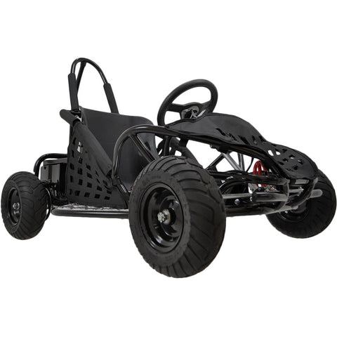 Image of (Preorder) MotoTec Off Road Kids Electric 48v 1000w Go Kart Black