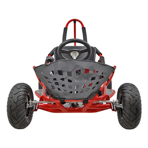 (Preorder) MotoTec Off Road Kids Electric 48v 1000w Go Kart Red