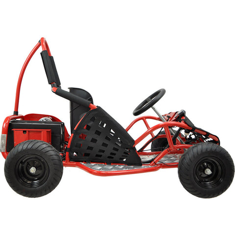 Image of (Preorder) MotoTec Off Road Kids Electric 48v 1000w Go Kart Red