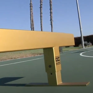 24K Gold Skateboard Rail by OC Ramps