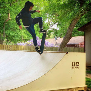 Cody McEntire 24ft Half-Pipe Skateboard Ramp by OC Ramps