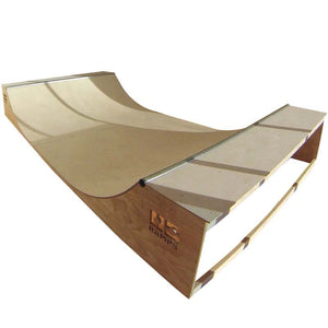 Garage Mini Half-Pipe Skateboard Ramp by OC Ramps