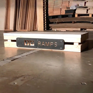 8ft Skateboard Grind Box by OC Ramps