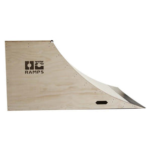 (TWO) 3ft x 8ft Quarter Pipe Skateboard Ramps by OC Ramps