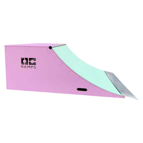 Image of 2.5ft x 6ft Unicorn Quarter Pipe Skateboard Ramp by OC Ramps