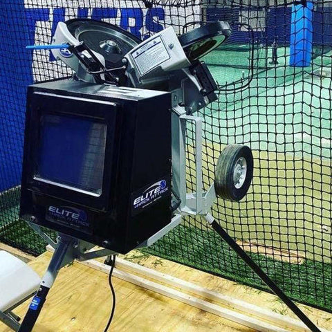 Image of Elite eHack Attack Baseball Pitching Machine