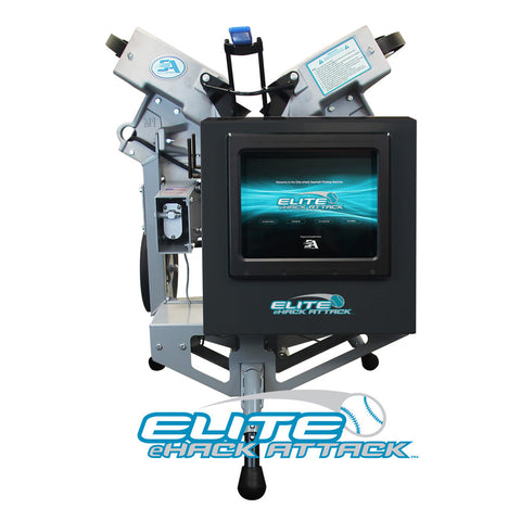 Image of Elite eHack Attack Softball Pitching Machine