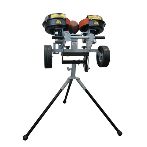 Image of Sports Attack Aerial Attack Football Throwing Machine