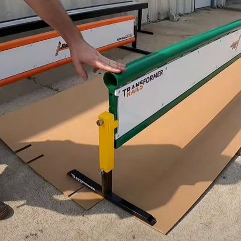 Image of 5ft Mini Transforming Skateboard Rail by Transformer Rail