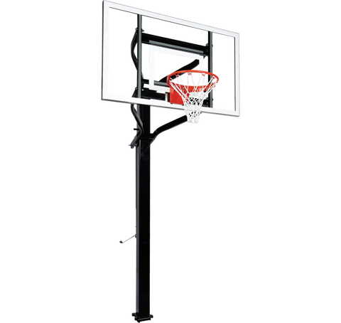 Image of Extreme Series 60" In Ground Basketball Hoop - Acrylic Backboard