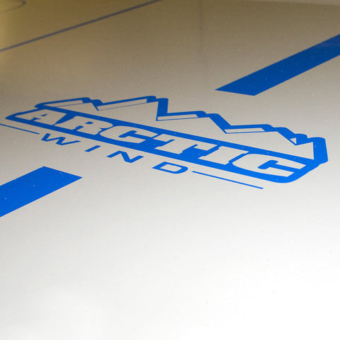 Image of Dynamo Arctic Wind Branded Oak Air Hockey Table