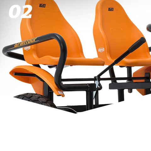 Image of (Preorder) Berg Gran Tour Off-Road Four Person Pedal Kart