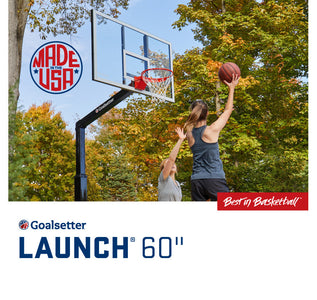 Launch Series 60" In-Ground Basketball Hoop - Acrylic Backboard