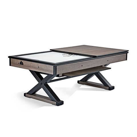 Image of Brunswick Premier Weathered Oak Air Hockey Table