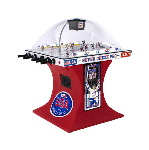 Image of Licensed "Miracle on Ice™" Edition Super Chexx PRO® Bubble Ice Hockey Table